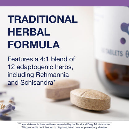 Metagenics Serenagen Supplement - Herbal Stress Management with Asian Ginseng & Chinese Herbs - Supports Calm, Focus, Energy & Sleep* - Non-GMO, Gluten-Free, Vegetarian - 60 Tablets MetagenicsBuy Supplements Australia