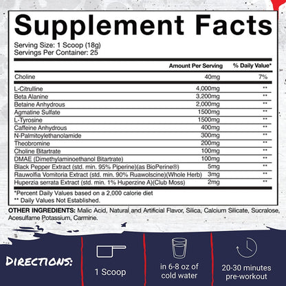 Gaspari Nutrition SuperPump Aggression Pre-Workout: Energy, Focus, Endurance and Recovery Gaspari NutritionBuy Supplements Australia