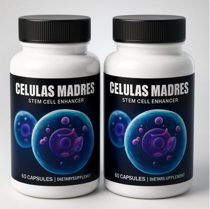 2 Bottles Celulas Madre Supports Joint & Muscles Stem Cell Immune Control 120 Capsules Madre Cell Plus. All Natural Steam Enhancer New GenericBuy Supplements Australia