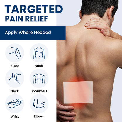Sumifun 4% Lidocaine Pain Relief Patches 15 Counts Maximum Strength Numbing Gel Patch for Back Knee Neck Joint Ache Muscle Soreness Topical Analgesic SumifunBuy Supplements Australia