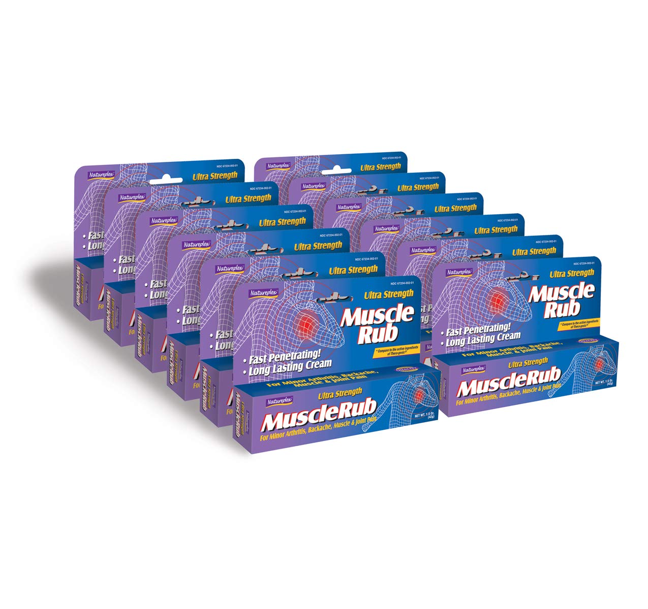 Ultra Strength Muscle Rub 24 Pack NatureplexBuy Supplements Australia