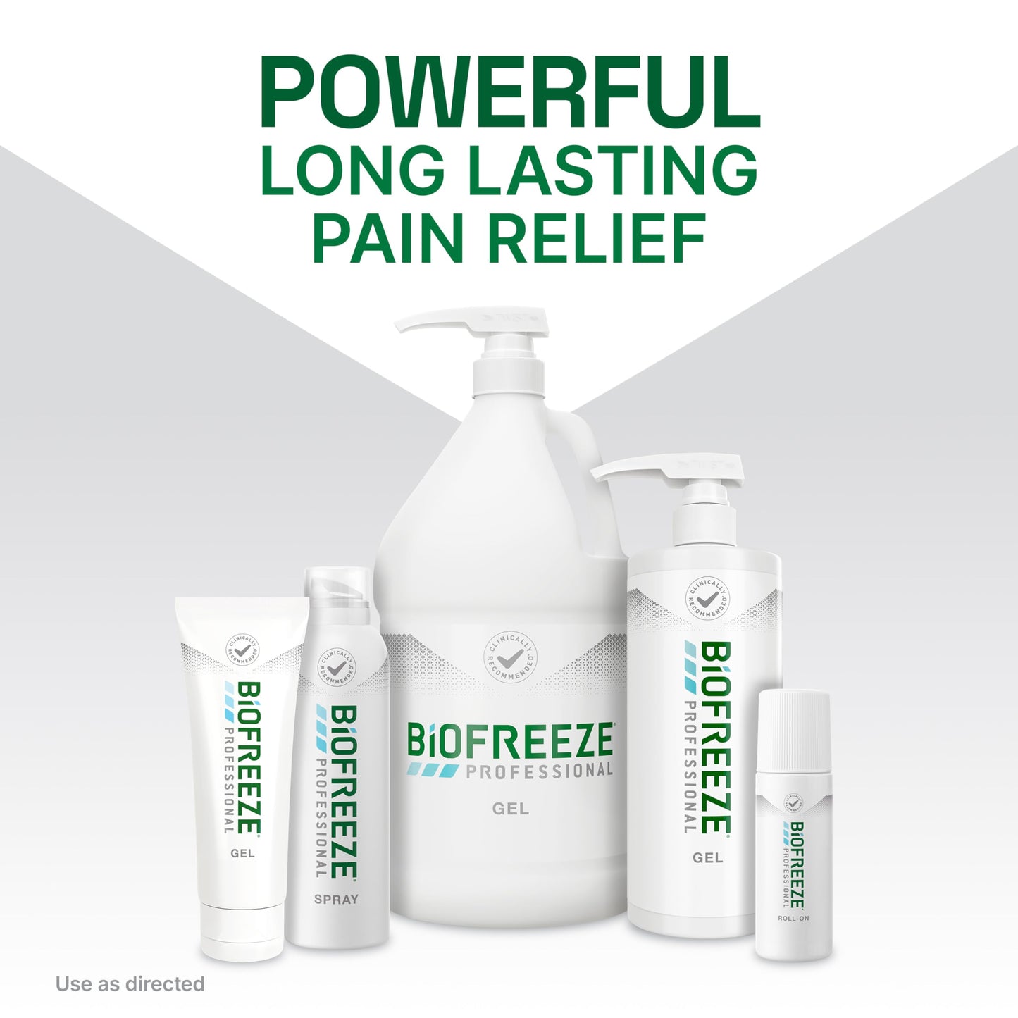 Biofreeze Professional Pain Relief Roll On, Travel Size Arthritis Discomfort Reliever, Fast Acting & Long Lasting Formula, Cooling Menthol Gel 3 Fl Oz (Pack of 3) BiofreezeBuy Supplements Australia