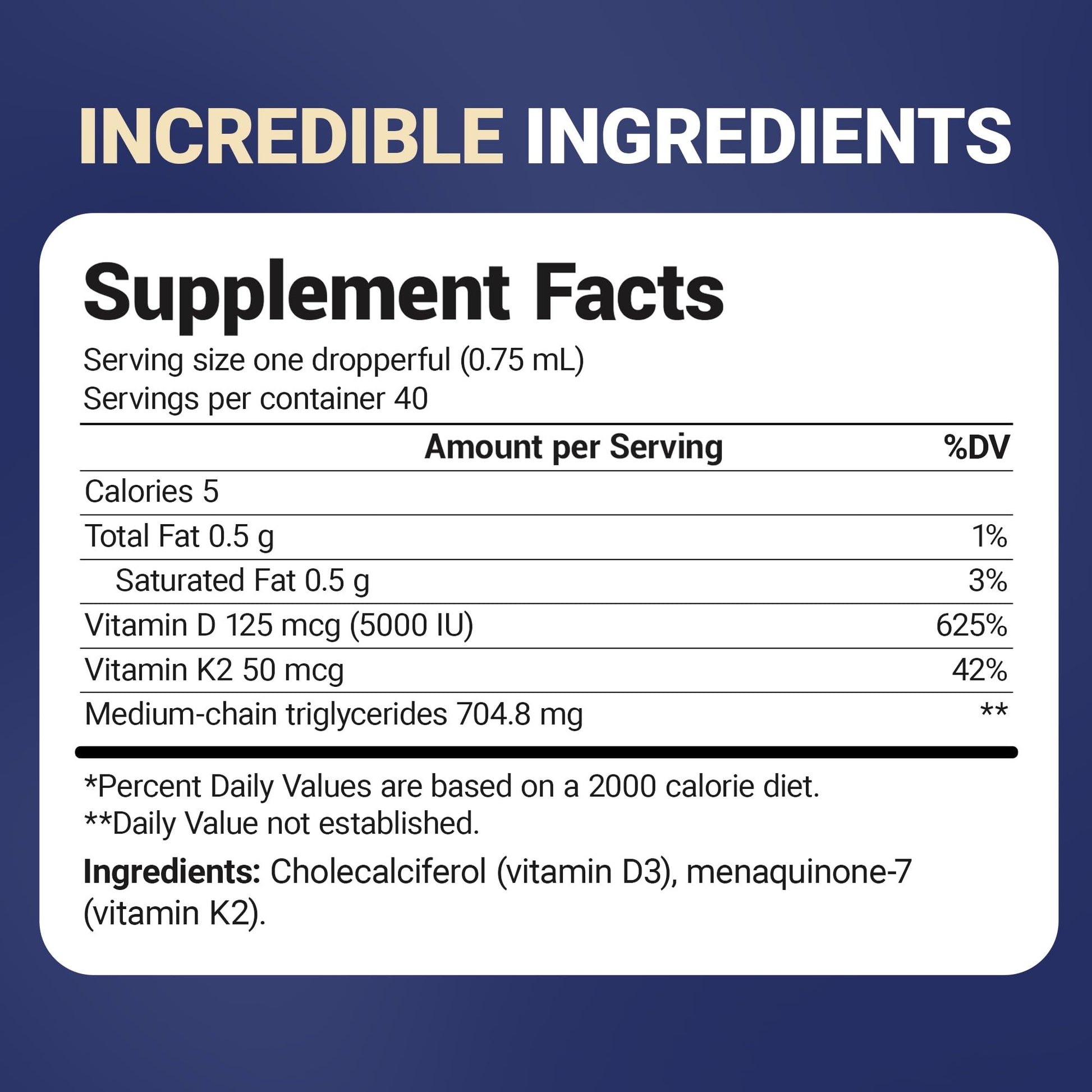 Dr. Berg Maximum Strength Vitamin D3 K2 Liquid Drops with MCT Oil – 5,000 IU Liquid Vitamin D3 with K2 – Supports Strong Bones, Heart, Energy, Immunity, and Overall Vitality* - Unflavored 1 Fl Oz Dr. Berg NutritionalsBuy Supplements Australia