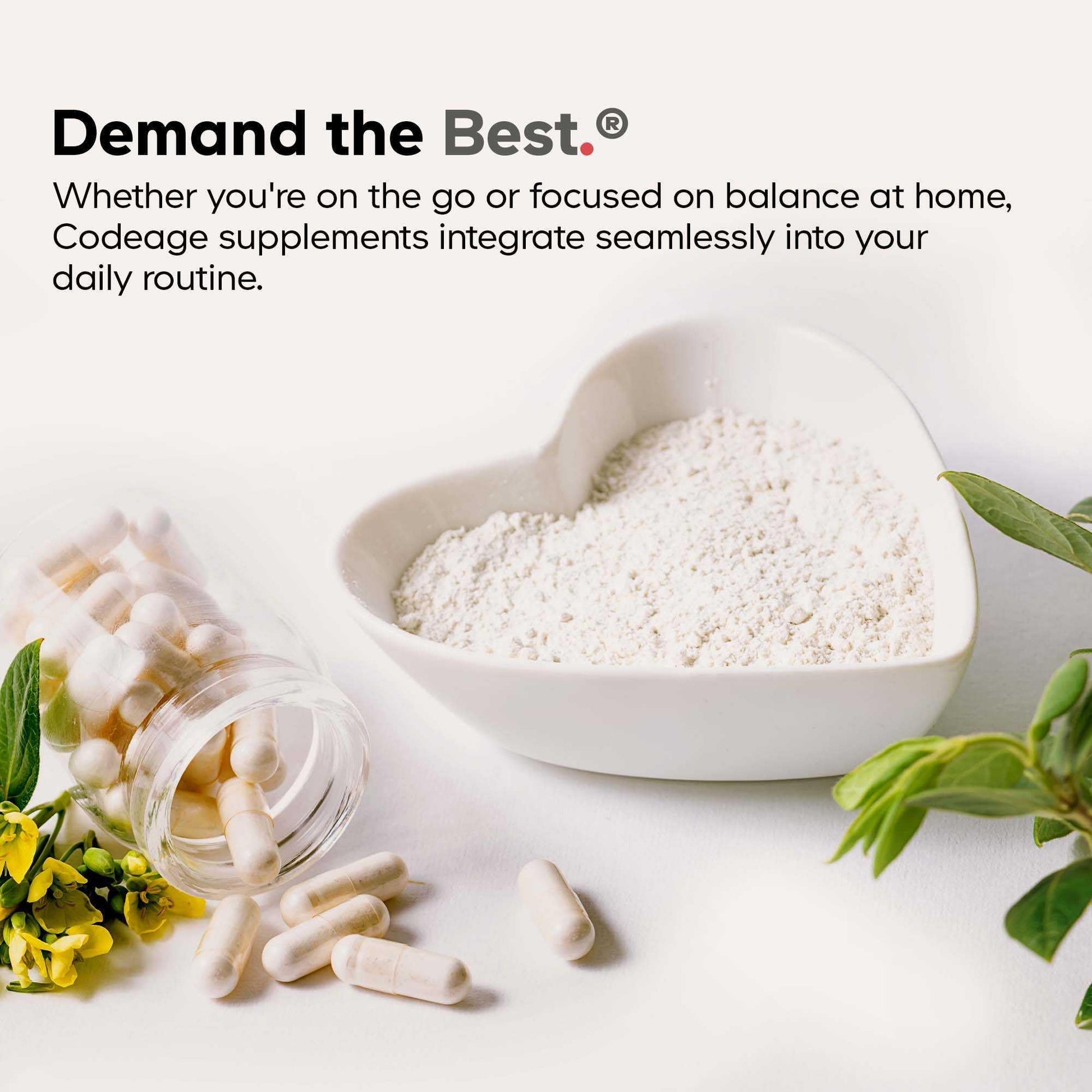 Codeage Liposomal Glycine+ Supplement - Free-Form Glycine 1,500 mg with Liposomal Delivery - 2-Month Supply - Amino Acid Capsules - Protein Support - Glycine Vitamins - 180 Capsules CodeageBuy Supplements Australia