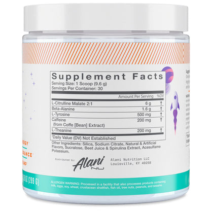 Alani Nu Pre Workout Powder | Amino Energy Boost | Endurance Supple