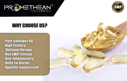 Vegan CLA Pro 2000 mg Pure Premium CLA Safflower Oil Conjugated Linoleic Acid Best Promethean WellnessBuy Supplements Australia
