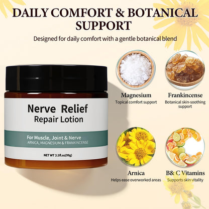 2 Pcs Nerve Relief Repair Lotion Cream, Neuropathy Lotion with Arnica & Magnesium for Knee, Lumbar, Neck, for Joint, 3.5 fl oz Aus HealthcareBuy Supplements Australia