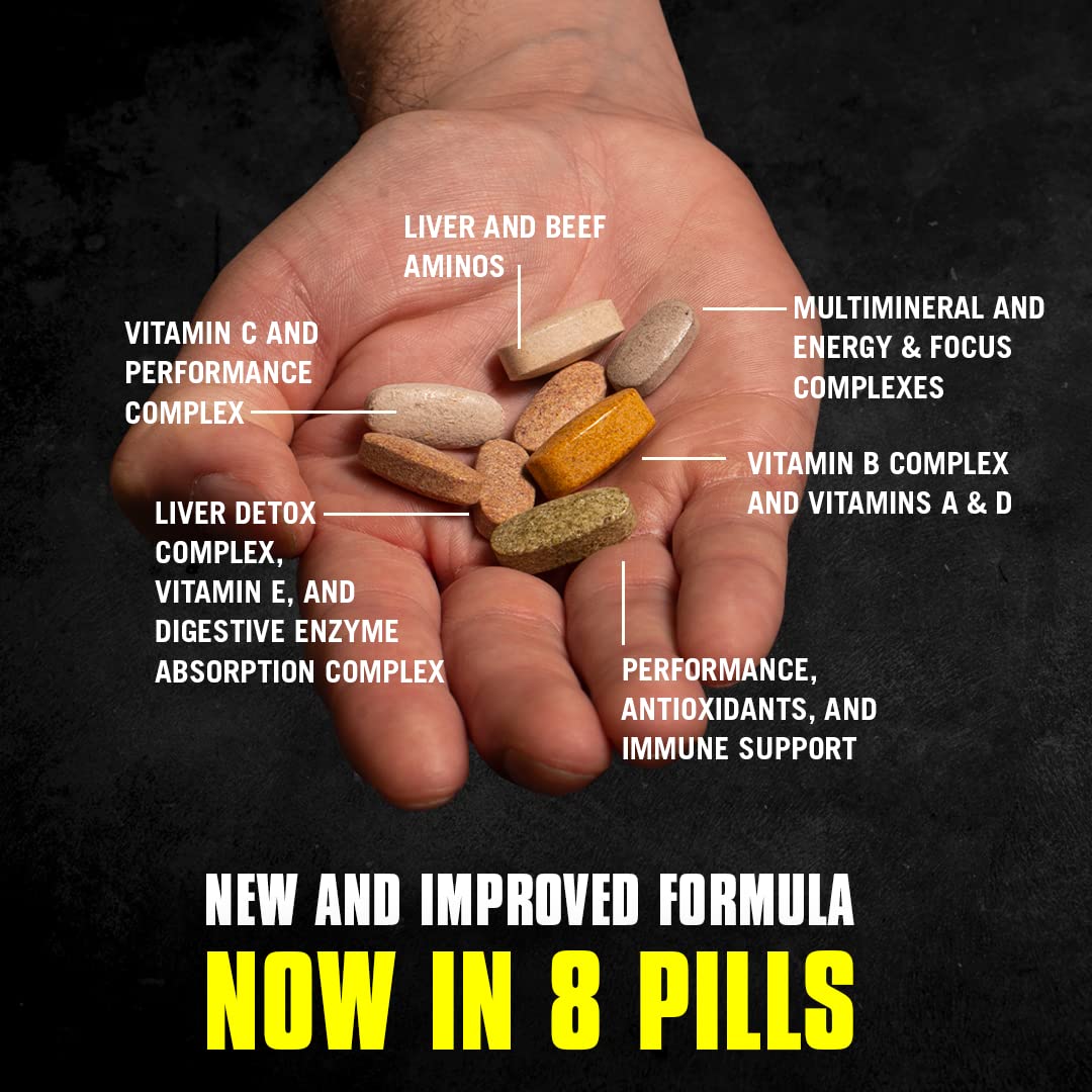 Animal Pak - Convenient Multivitamin for Men & Women Daily All-in-One Vitamin & Supplement Pack - Zinc, Vitamins C, B, D, Amino Acids, and Immune Support - Sports Nutrition Performance - 44 Count AnimalBuy Supplements Australia