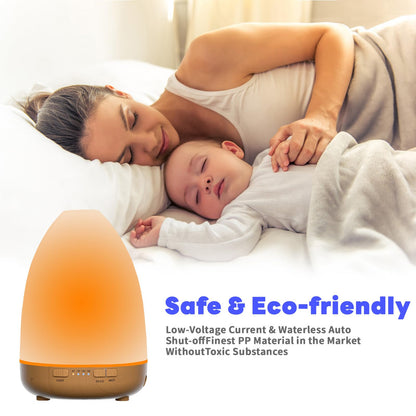 200ml Essential Oil Diffuser, Aromatherapy Diffuser,Enhanced Essential Oil Diffuser, Cool Mist Humidifier LovegergerBuy Supplements Australia