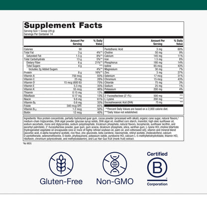 Metagenics MetaKids Nutrition Powder - Kids Multivitamin Powder with Prebiotics, DHA, Protein & Amino Acids* - Complete Protein - Non‑GMO, Gluten‑Free - Chocolate - 14.32 oz MetagenicsBuy Supplements Australia