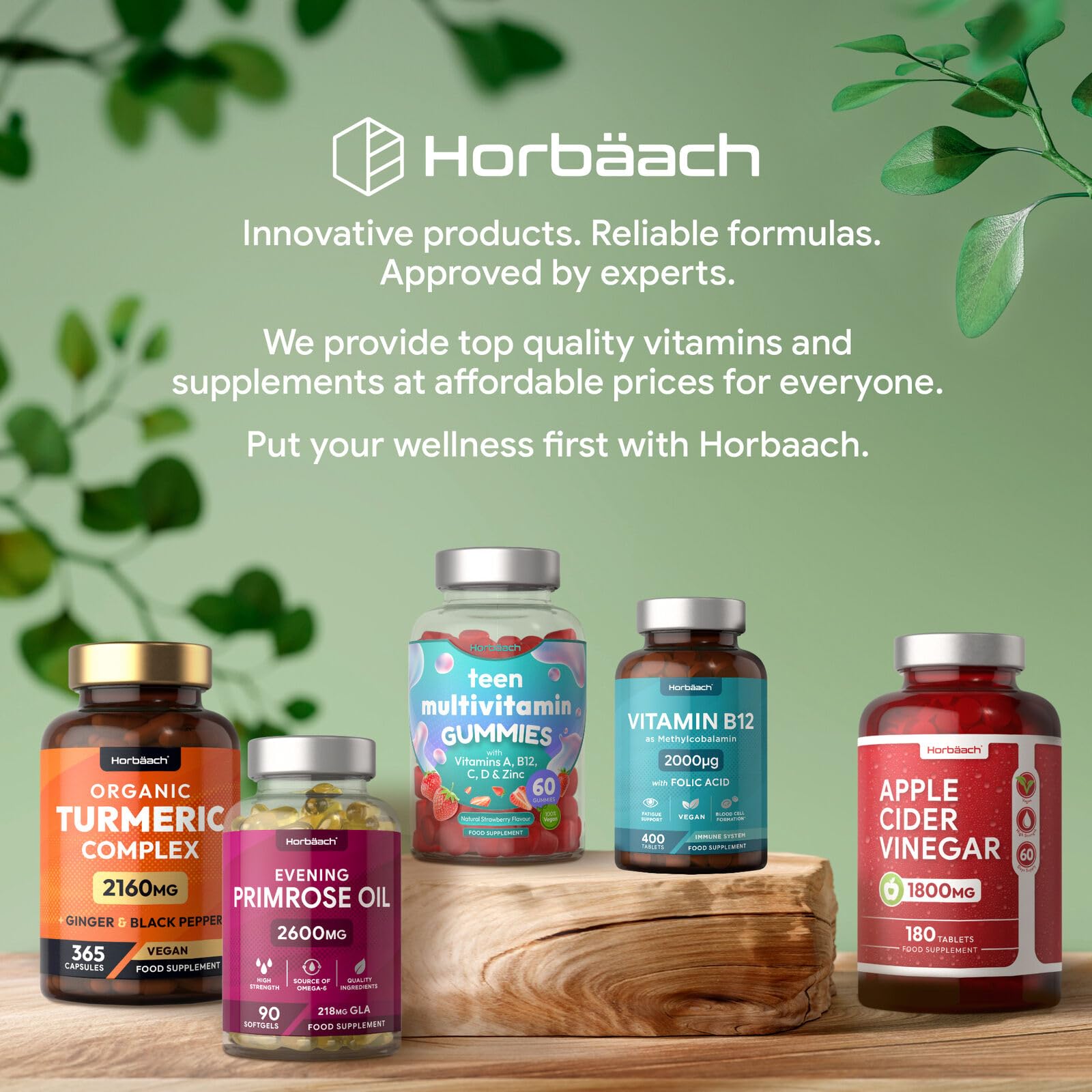 L-Methylfolate 1000ug | 200 Capsules | 5-MTHF Folate Supplement | Active Form HorbäachBuy Supplements Australia