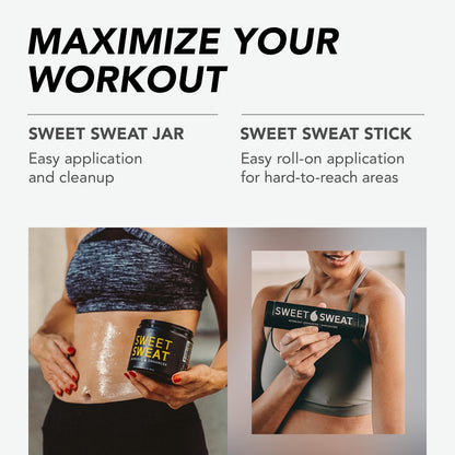 Sweet Sweat Workout Enhancer Roll-On Gel Stick - Sweat Harder and Faster Sports ResearchBuy Supplements Australia