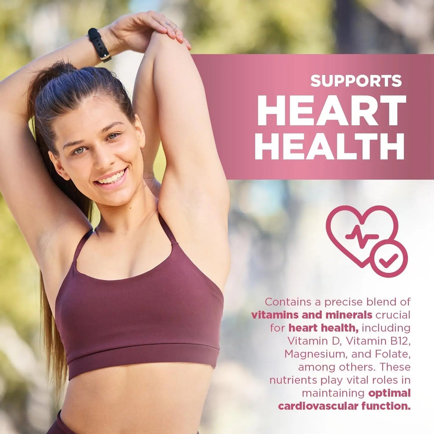 Built by Nature Vitamins for Women – Women's Complete Daily Multivitamin Supplement with A, B, C, D, E, Iron, Calcium, Magnesium and Multi Minerals Built by NatureBuy Supplements Australia