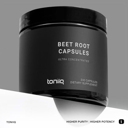 28,000mg 20x Concentrated Extract Beet Root Capsules - Natural Nitric Oxide Booster ToniiqBuy Supplements Australia