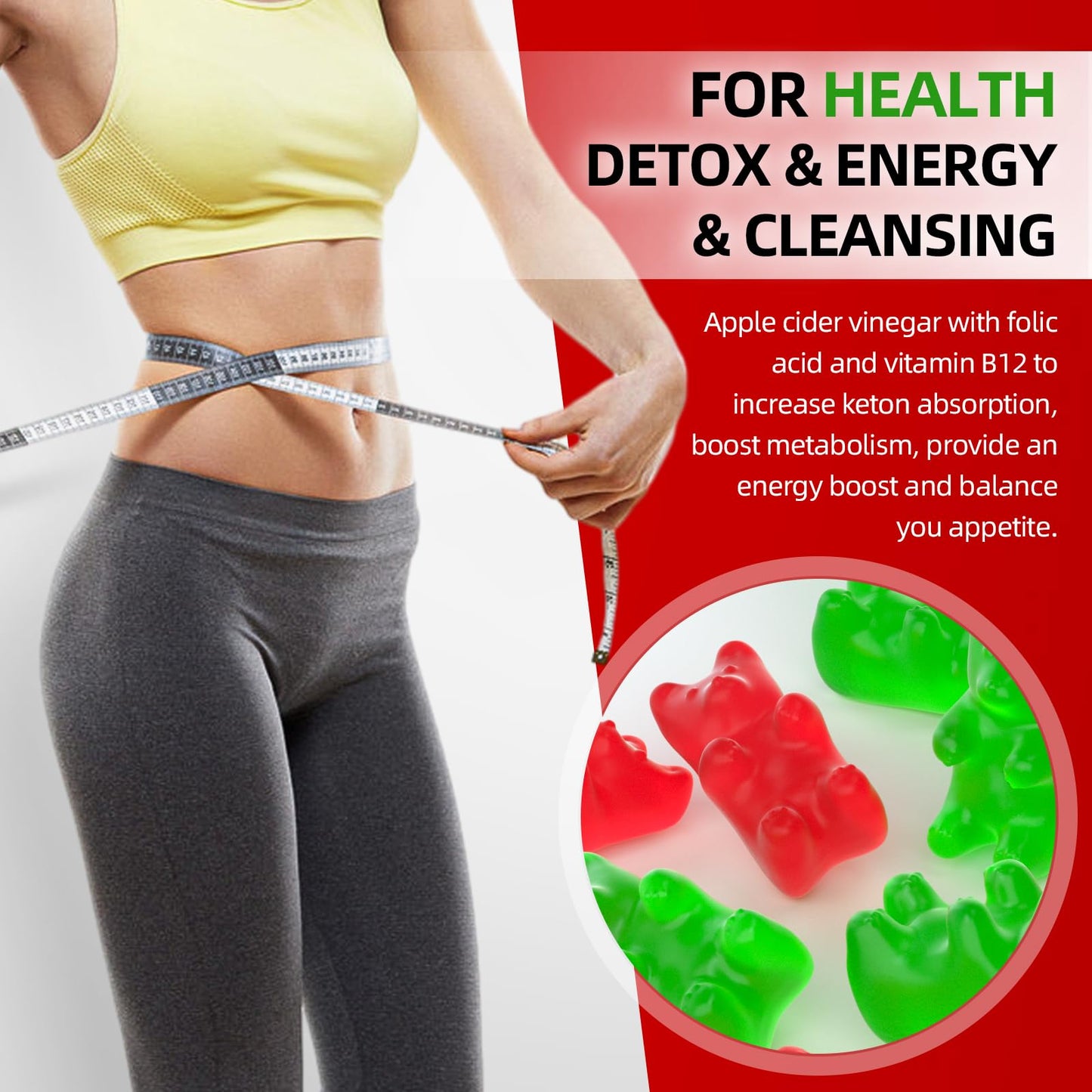 Keto ACV Gummies Advanced Weight Loss, 1000MG Apple Cider Vinegar Gummies Supple GrnLifeBuy Supplements Australia