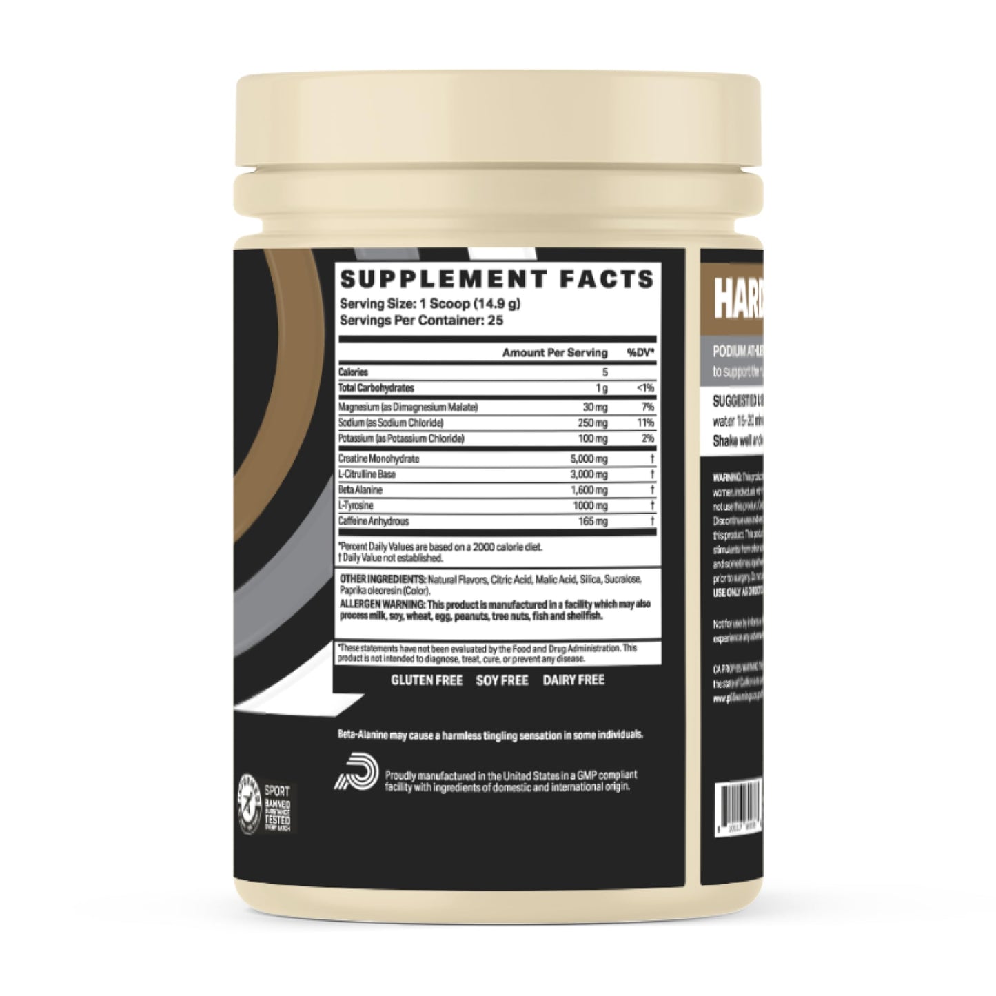 Podium Nutrition, Athlete Pre Workout Powder, Orange Dream Pop, 25 Servings, Beta Alanine Podium NutritionBuy Supplements Australia