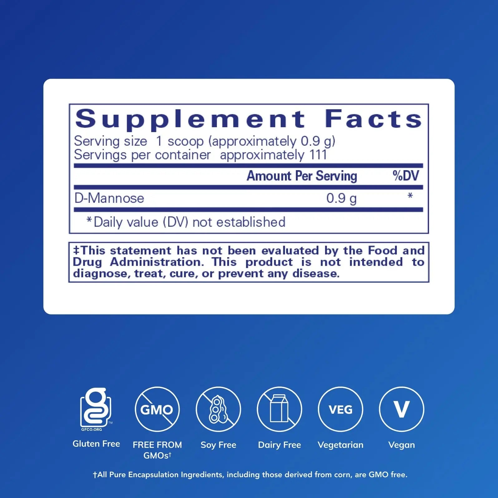 Pure Encapsulations D-Mannose Powder - for Urinary Tract Support - Urinary Tract Support & Bladder Health* - Easy Dissolve Powder - Non-GMO & Vegan - 3.5 oz Pure EncapsulationsBuy Supplements Australia