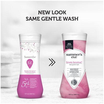 Summer's Eve Simply Sensitive Daily Gentle All Over Feminine Body Wash Summer's EveBuy Supplements Australia