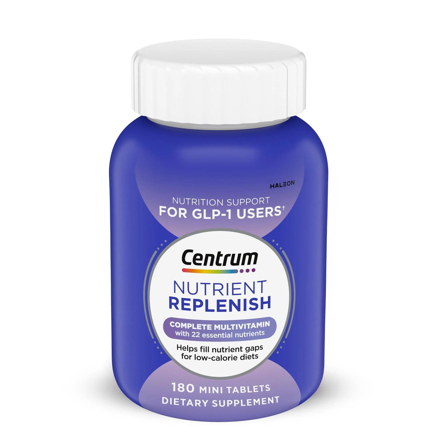 Centrum Nutrient Replenish GLP-1 Nutrition Support Multivitamin for Whole Body Health and Appearance - 180 Tablets, 6 Month Supply CentrumBuy Supplements Australia