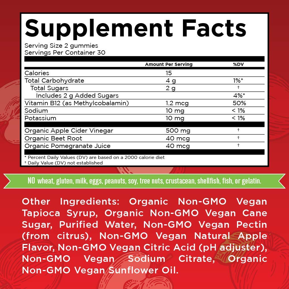 MaryRuth's Apple Cider Vinegar Gummies | ACV Gummies for Immune Support | Vegan MaryRuth OrganicsBuy Supplements Australia