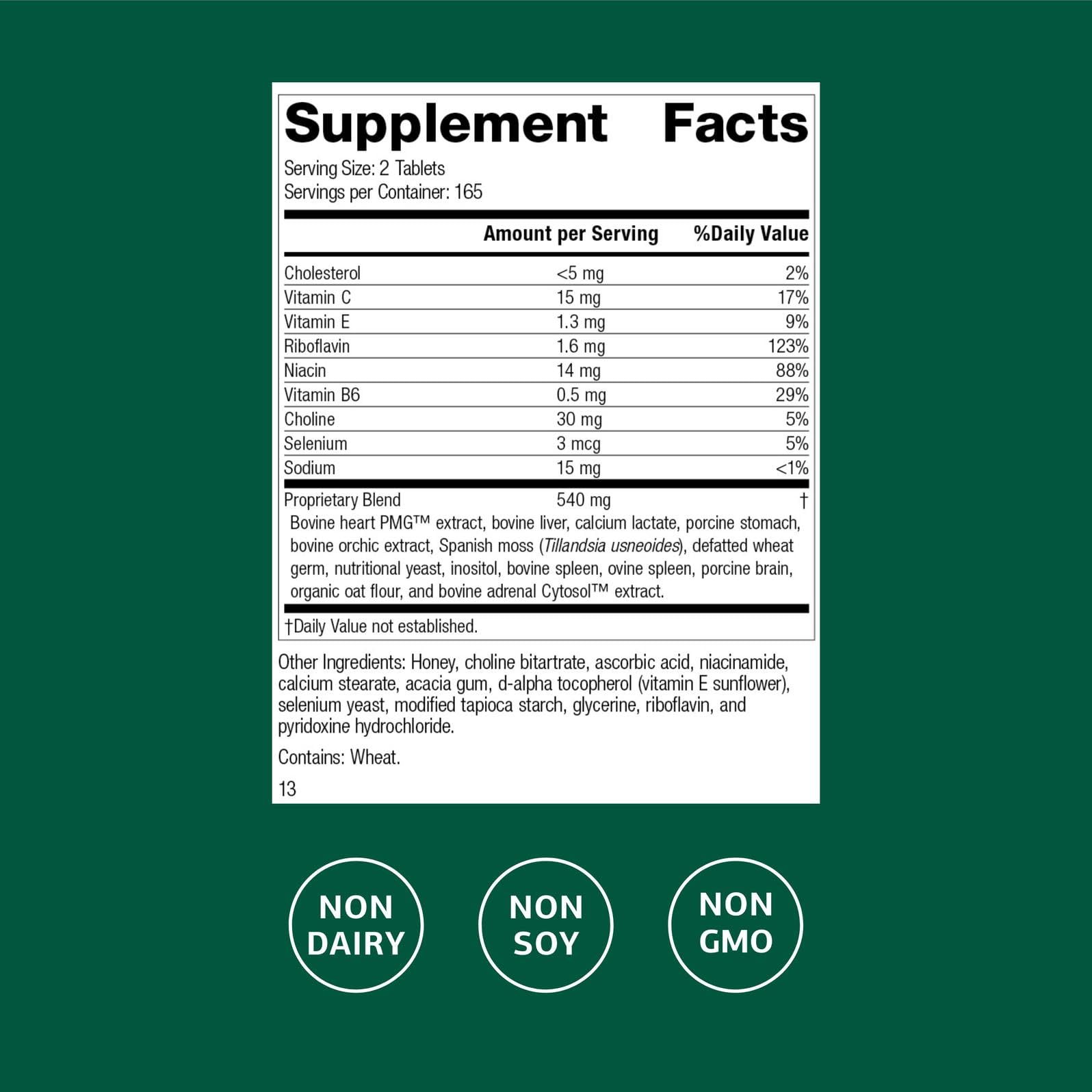 Standard Process Inc. Cardio-Plus - Antioxidant Support - Heart Health, Circulation & Blood Flow Supplement with Vitamin B6, Niacin & Riboflavin - Energy Metabolism Supplement - 330 Tablets Standard Process Inc.Buy Supplements Australia