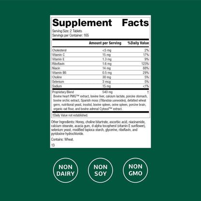 Standard Process Inc. Cardio-Plus - Antioxidant Support - Heart Health, Circulation & Blood Flow Supplement with Vitamin B6, Niacin & Riboflavin - Energy Metabolism Supplement - 330 Tablets Standard Process Inc.Buy Supplements Australia