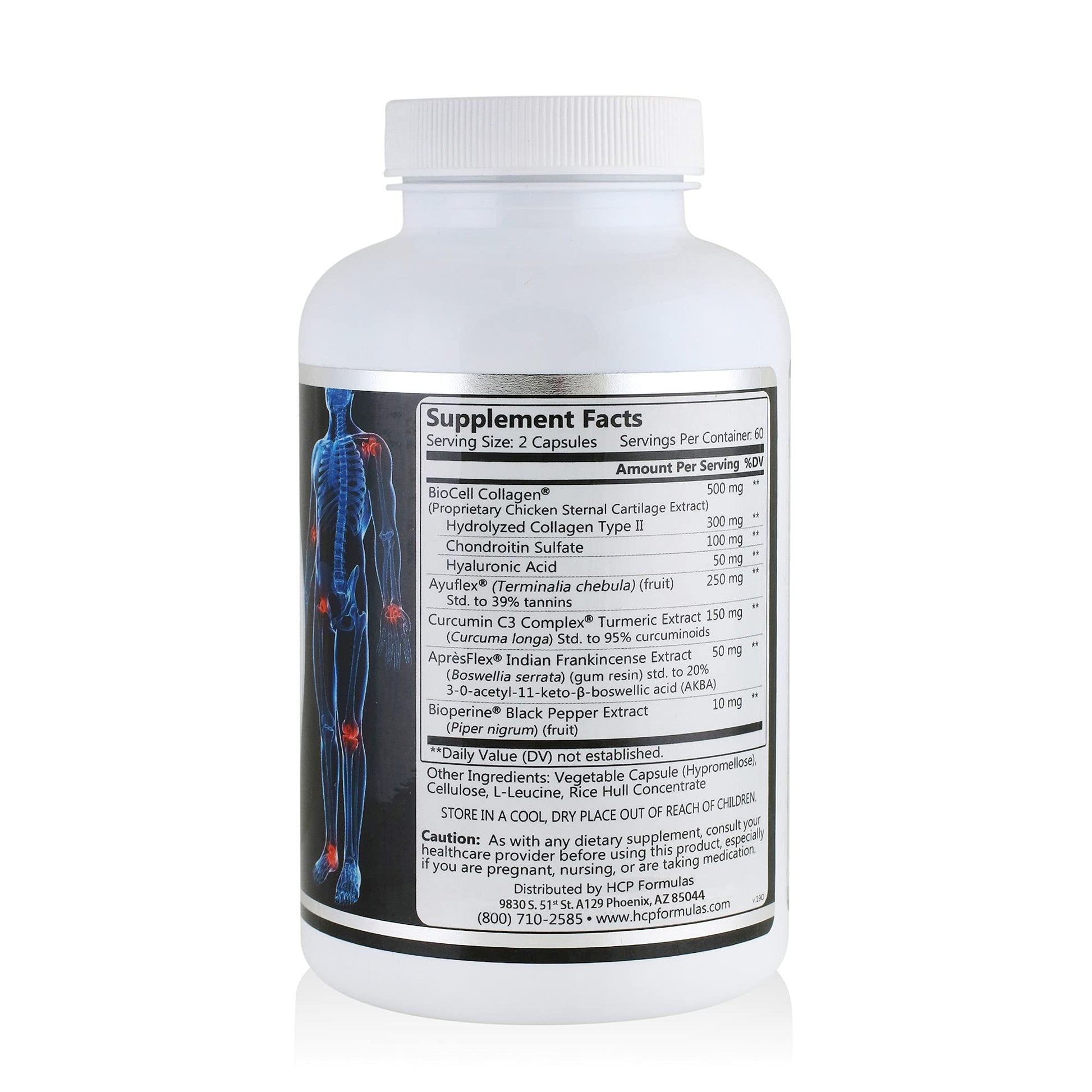 HCP Formulas - Synovera - Joint Support Complex with Turmeric Extract & Collagen - Mobility & Flexibility - Healthy Joints, Tendon, Ligament, and Synovial Tissue - Dietary Supplement - 120 Caps HCP FormulasBuy Supplements Australia