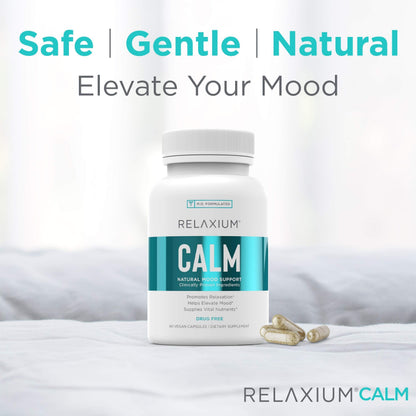 Relaxium Calm, Non-Habit Forming, Stress & Mood Support Supplement RelaxiumBuy Supplements Australia