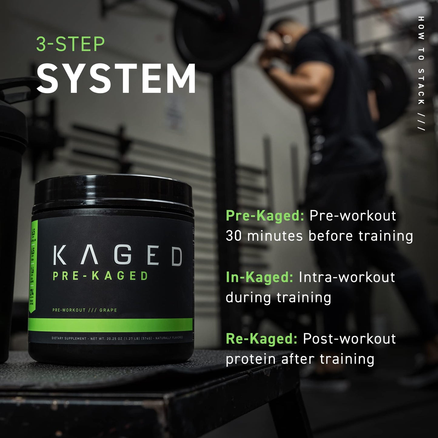 Kaged Original Pre Workout Powder | Berry Blast | Pre-Kaged | Formulated with Creatine KagedBuy Supplements Australia