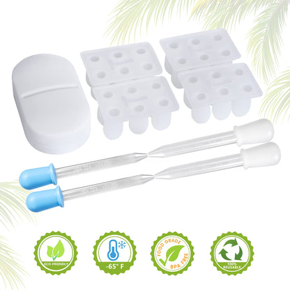 OrganiKit's Reusable Suppository Mold Kit - Eco-Friendly, 2ML, Silicone, Suppository Molds OrganiKitBuy Supplements Australia
