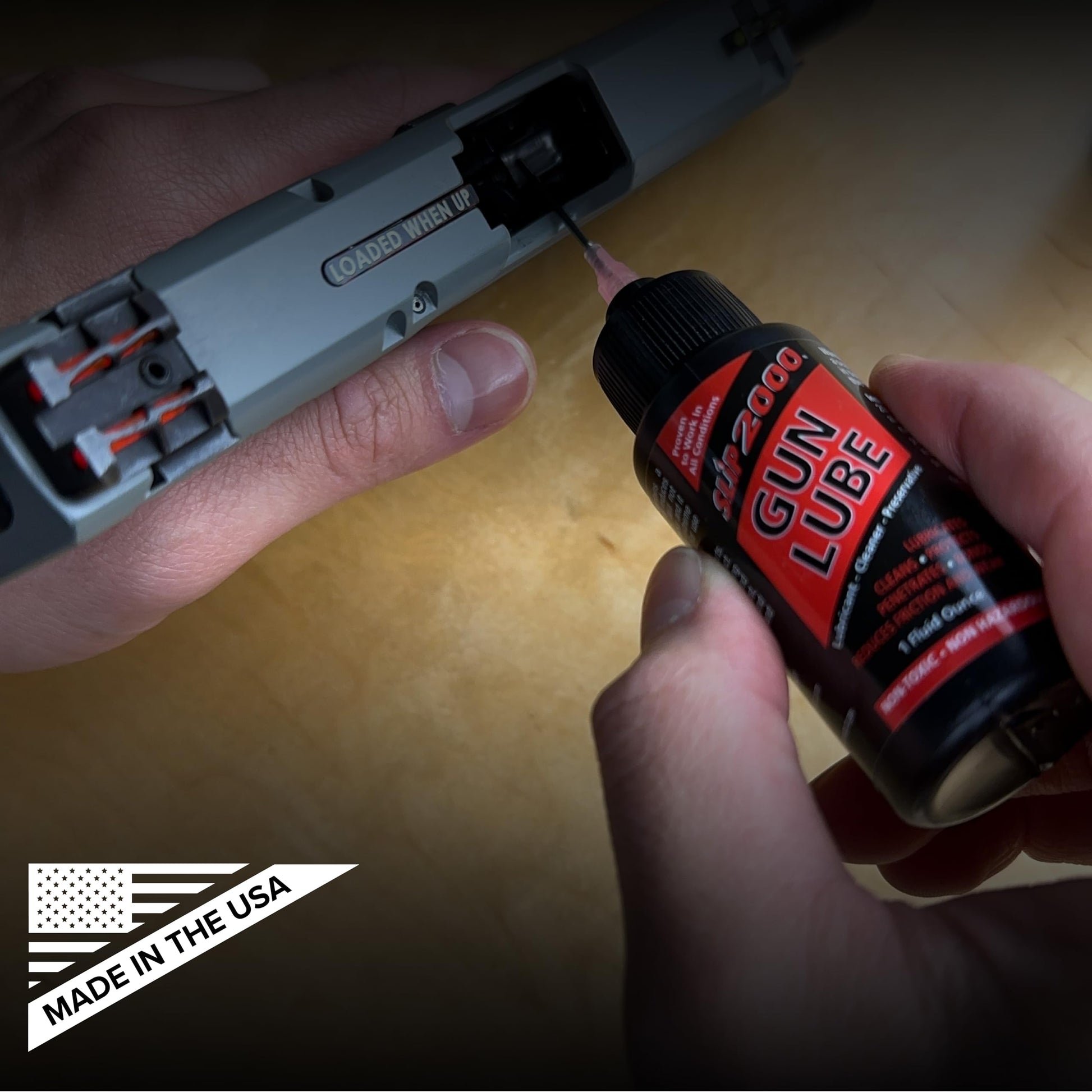 Slip 2000 Gun Lube, 100% Pure Synthetic CLP, Performs in All Conditions, Gun Lubricants for Peak Performance, Reduces Heat, Eliminates Excessive Wear, Shotguns, Rifles and Pistols, 4-Ounce Pump Slip2000Buy Supplements Australia