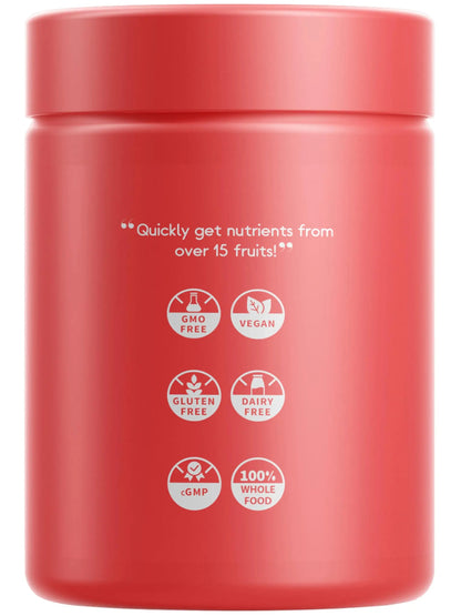 Codeage Instantfood Fast Fruits, Over 15 Fruits Powders Equivalent All-in-One, Vegan Daily Whole Food Vitamins - Berries, Antioxidant Polyphenols CodeageBuy Supplements Australia