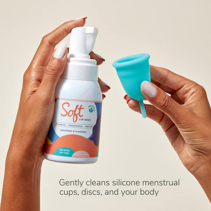 Soft Cup Wash | Menstrual Cup Cleanser for Silicone Period Cups | 6.8 oz | pH-Balanced SoftcupBuy Supplements Australia