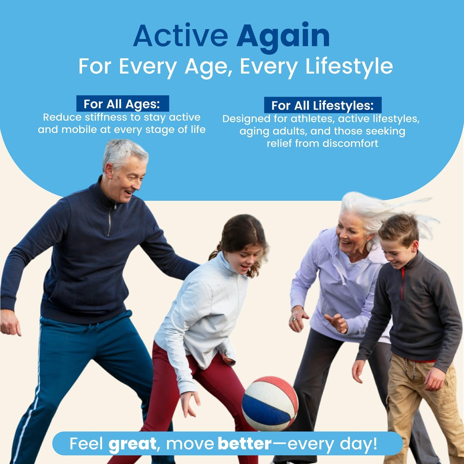 ACTIVE AGAIN Hope Science Joint & Muscle – 90 Softgels | Supports Joint Comfort, Flexibility & Mobility | Muscle & Back Support | Made in USA ACTIVE AGAINBuy Supplements Australia
