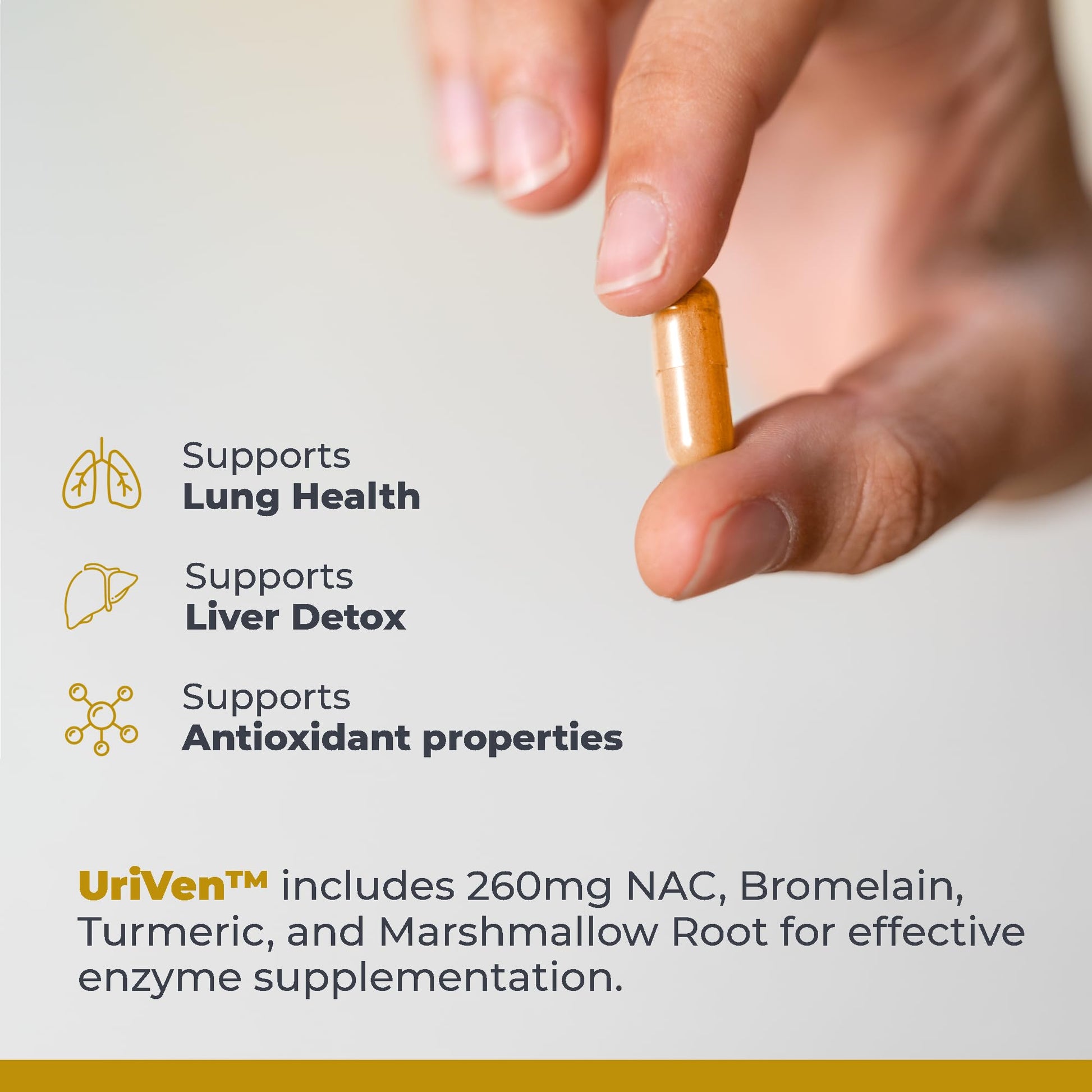Premier Research Labs PneumoVen - Lung Support Supplement w/Bromelain & NAC, Lung Health Support Vitamins, Lung Cleanse - 60 Capsules Premier Research LabsBuy Supplements Australia