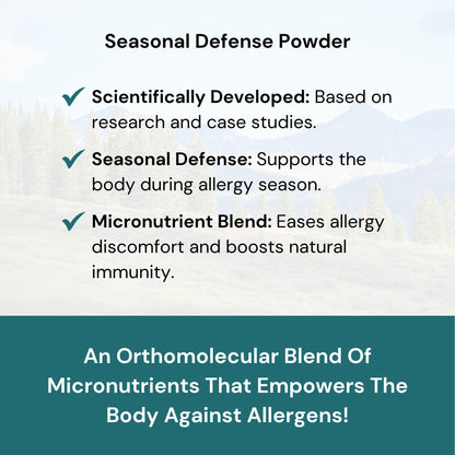 Revitalize Wellness Organic Seasonal Defense Powder Formerly Allergy Defense | Bromelain, Vitamin B3, Vitamin C, Quercetin, and NAC | No Sugar Added | Fruit Punch Flavor | 30 Servings Revitalize WellnessBuy Supplements Australia