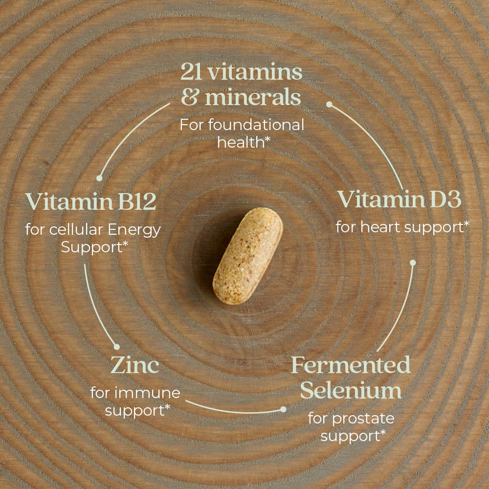 New Chapter Men’s Multivitamin, B6, Extra B12, D3, Vitamin C & Zinc, Immune, Heart, Cellular Energy, and Brain Health New ChapterBuy Supplements Australia