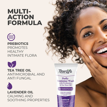 NewLife Naturals Daily Feminine Wash for pH Balance and Odor Control for Feminine Hygiene Intimate Wash NewLife NaturalsBuy Supplements Australia