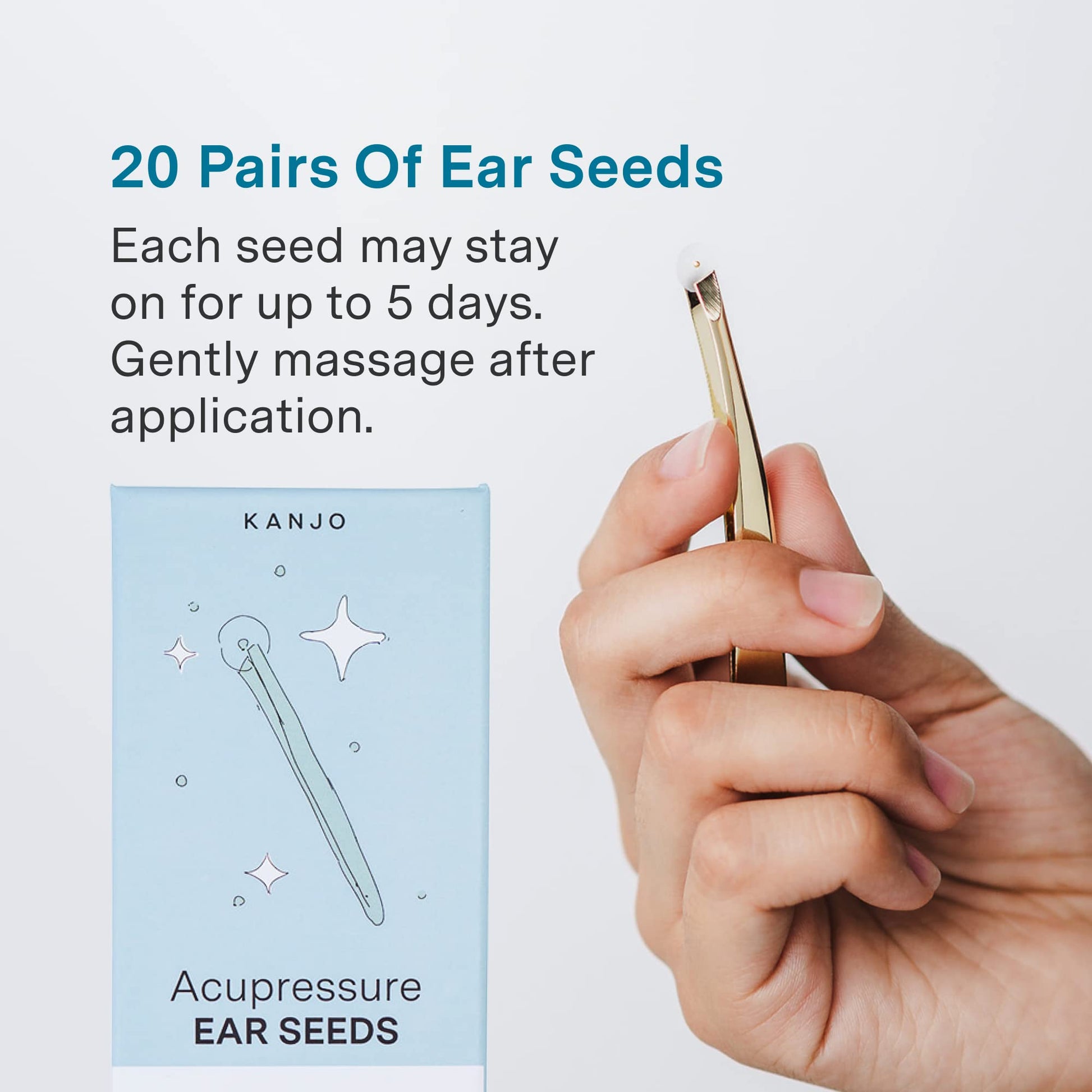 Kanjo Acupressure Ear Seeds KanjoBuy Supplements Australia