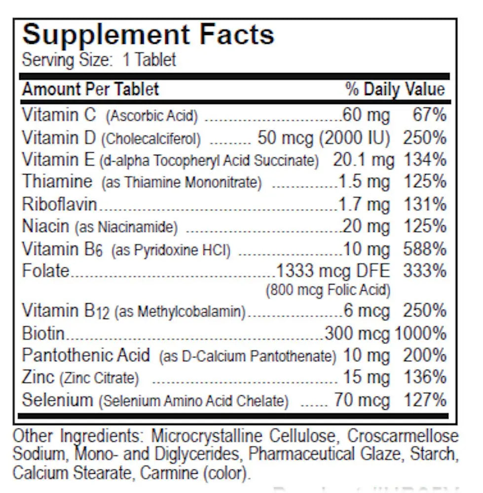 Dialyvite 800 Ultra D Multi-Vitamin Value Bottle - 180 Tablets Dialyvite