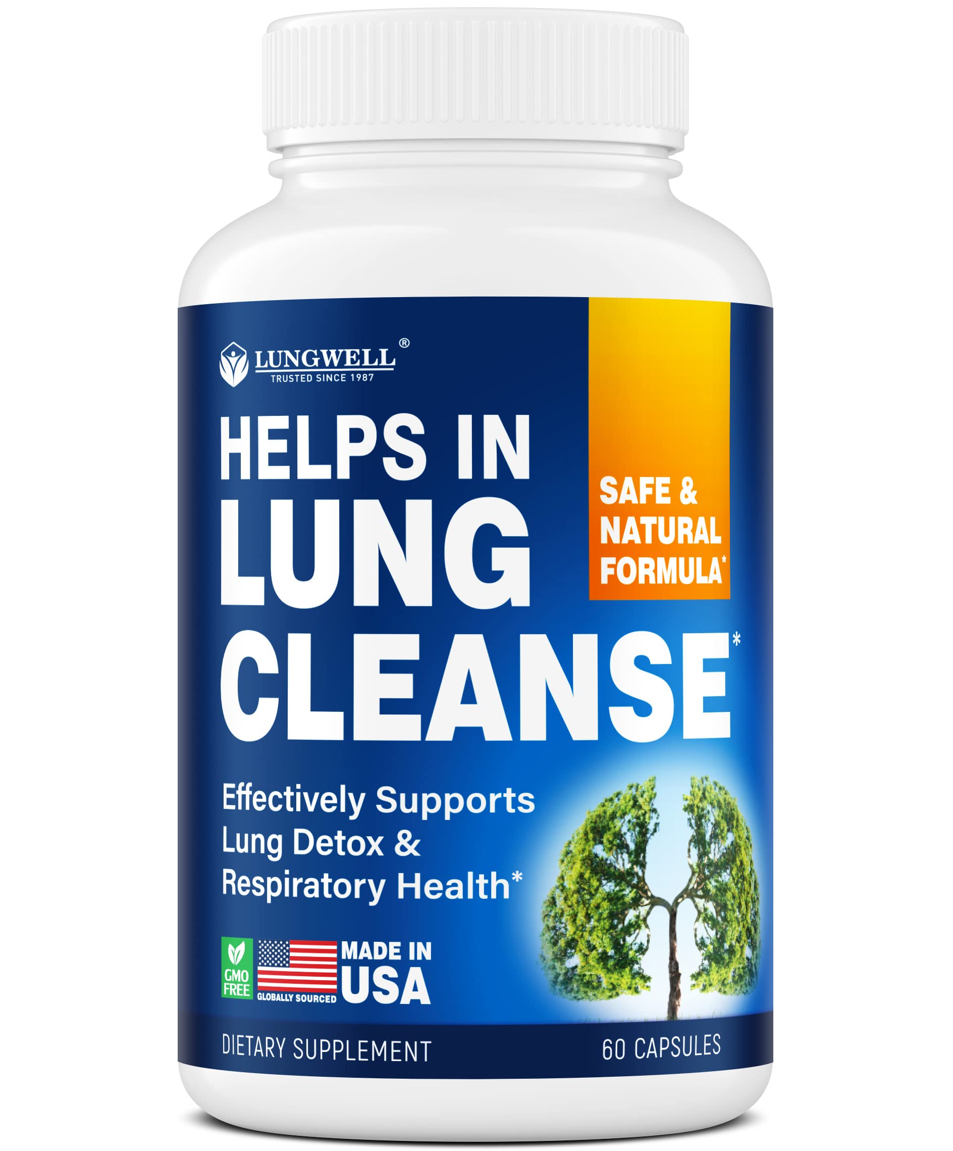 LUNGWELL Quit Smoking Aid - Made in USA - Helps to Clear Lungs & Stop LUNGWELLBuy Supplements Australia