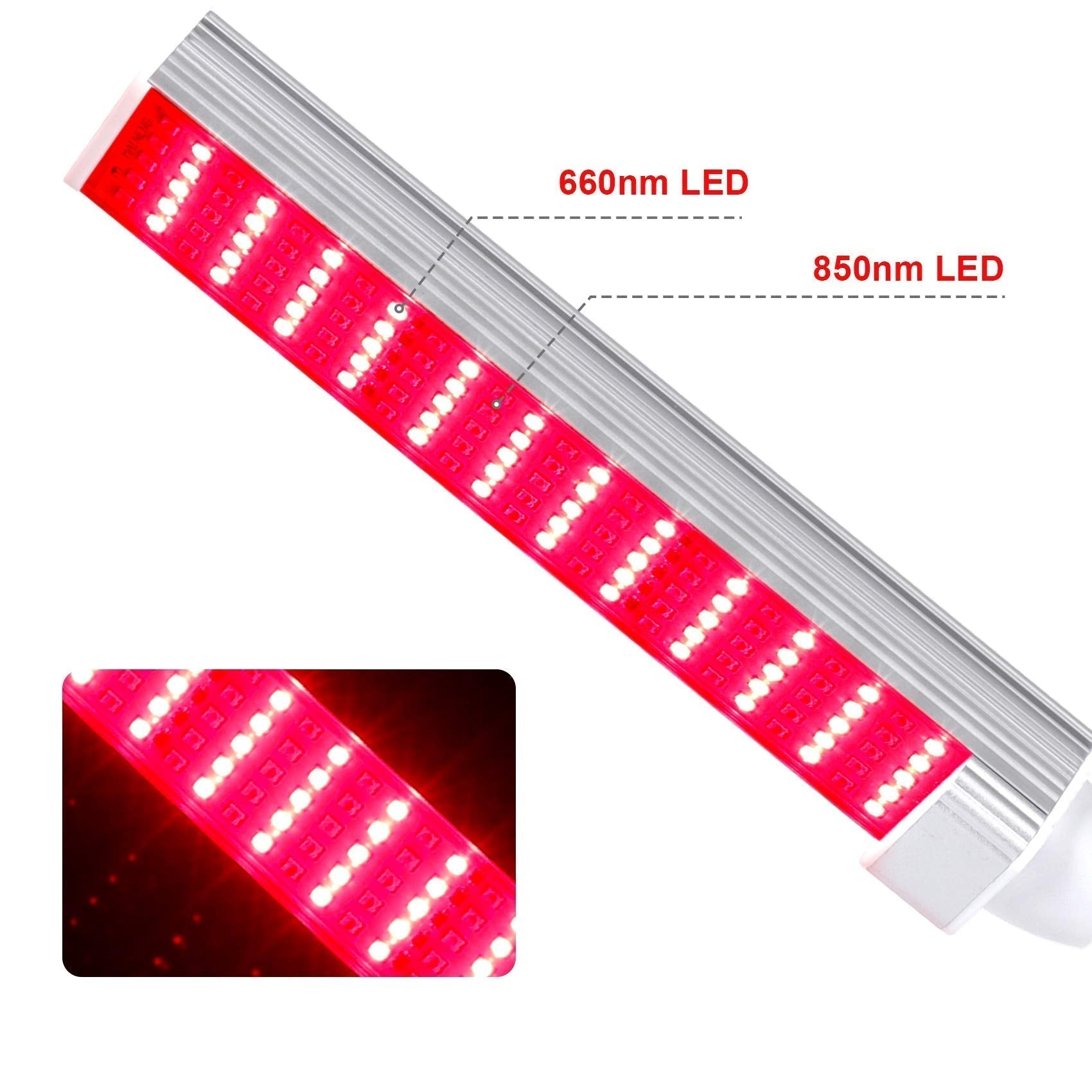 MAINENG Infrared & Red Light Therapy Lamp with Timer, 660nm & 850nm LED - M7685 MAINENGBuy Supplements Australia
