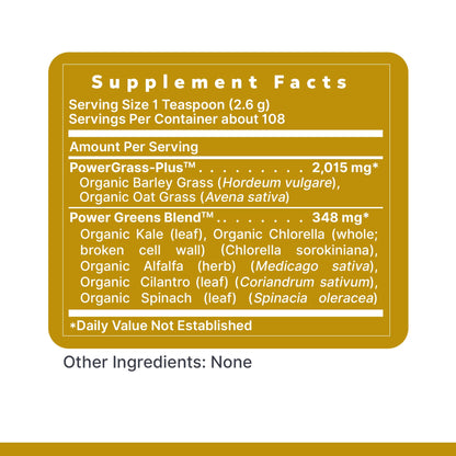 Premier Research Labs Premier Organic Greens - Super Greens Powder, Greens Superfood Powder for Drinks, Green Juice, Nutrition Support, Supergreens for Men & Women, Spinach, Alfalfa, Chlorella - 10 oz Premier Research LabsBuy Supplements Australia