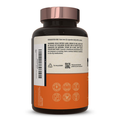 Live Conscious Magwell Magnesium Zinc & Vitamin D3 - Magnesium Glycinate, Malate, & Citrate - Triple Supplement for Women & Men