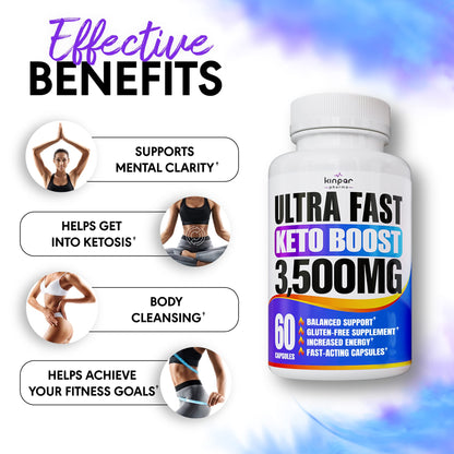 Complete Keto Pills - Keto Fast Exogenous Ketones Supplement for Improved Focus and Stamina Kinpar PharmaBuy Supplements Australia