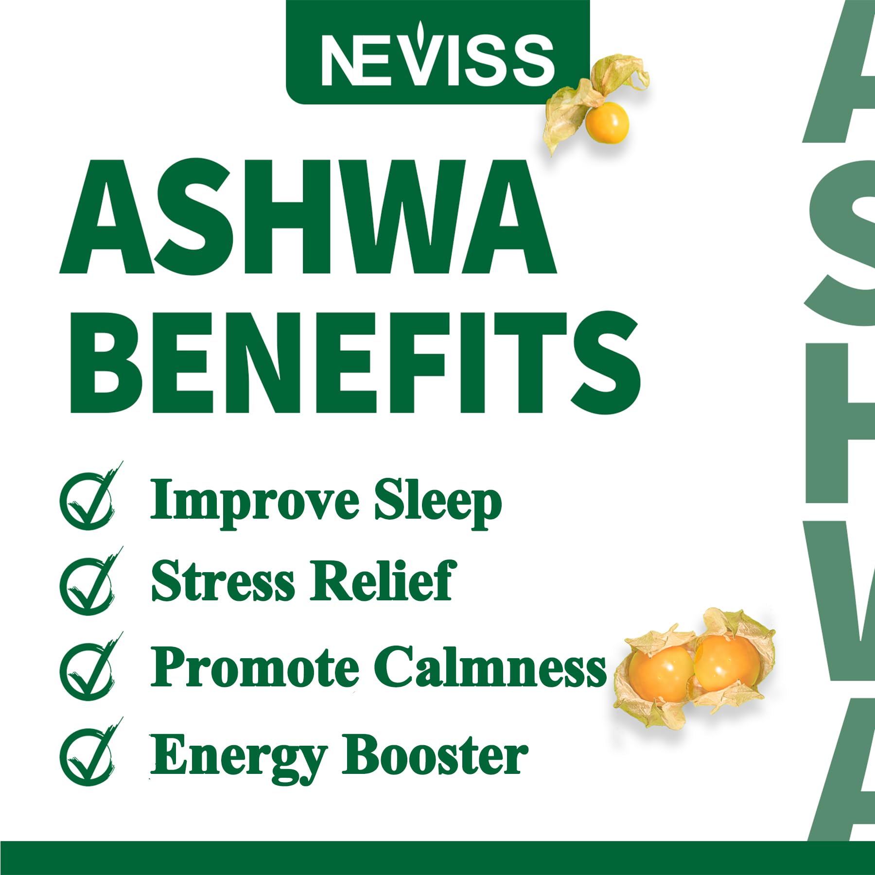 NEVISS Ashwagandha Gummies 2000mg, Feel Refreshed, Plus Proprietary Blend NEVISSBuy Supplements Australia
