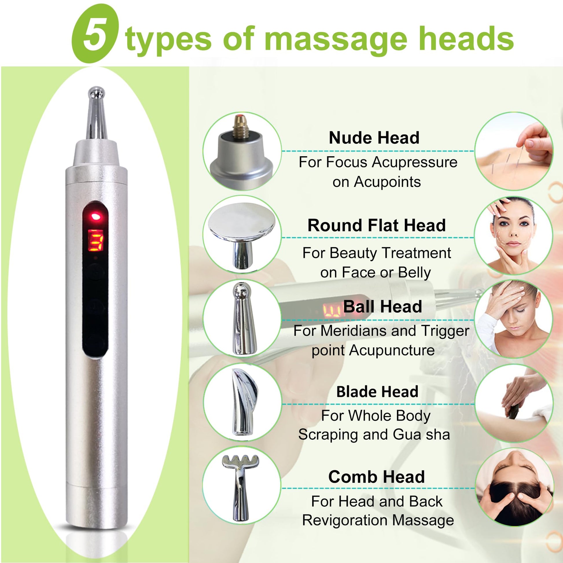 Global Care Market Meridians Energy Pen - Electronic Meridian Acupuncture Massage Pen Global Care MarketBuy Supplements Australia