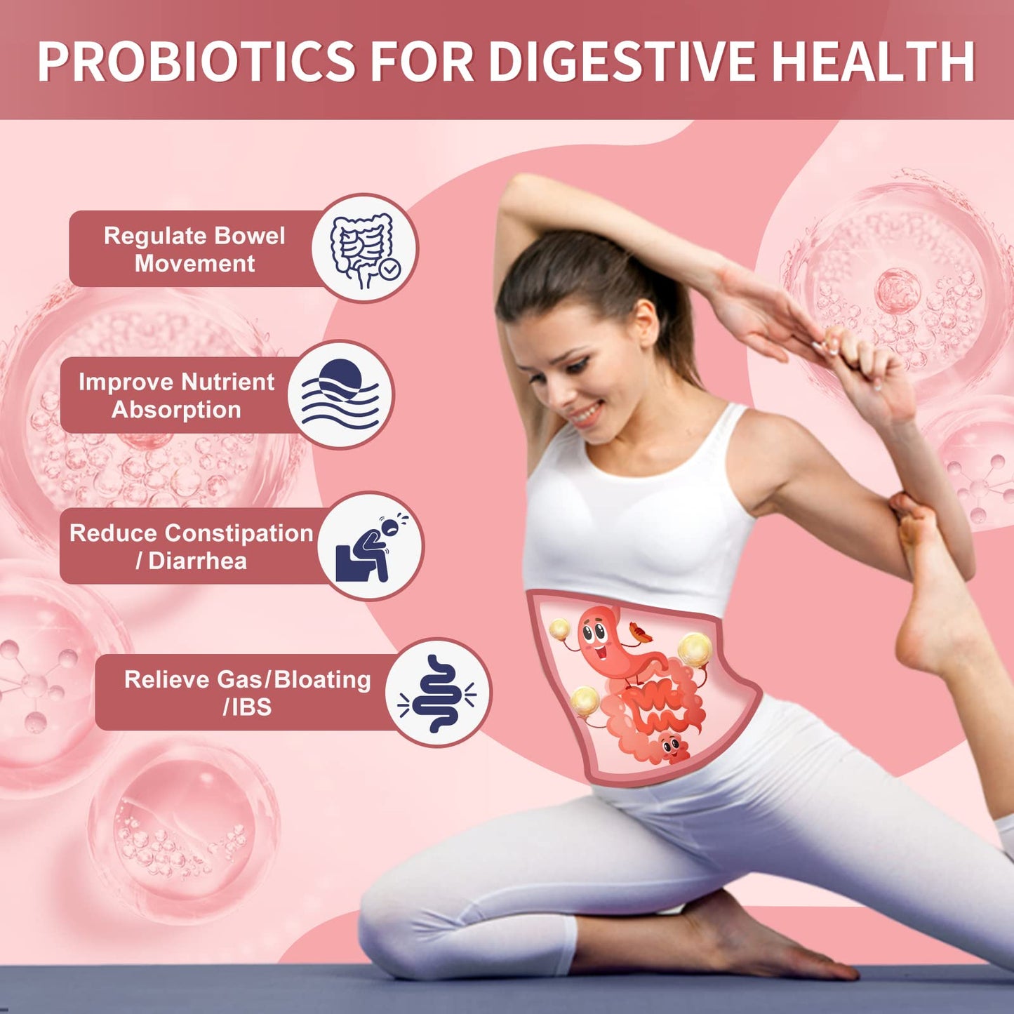 Probiotics-for-Women Prebiotics-and-Probiotics-Powder, 100-Billion-CFUs 45-Day-Supply NATURE TARGETBuy Supplements Australia