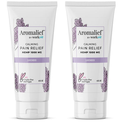 Aromalief Lavender Relief Therapy Cream 2PK AromaliefBuy Supplements Australia