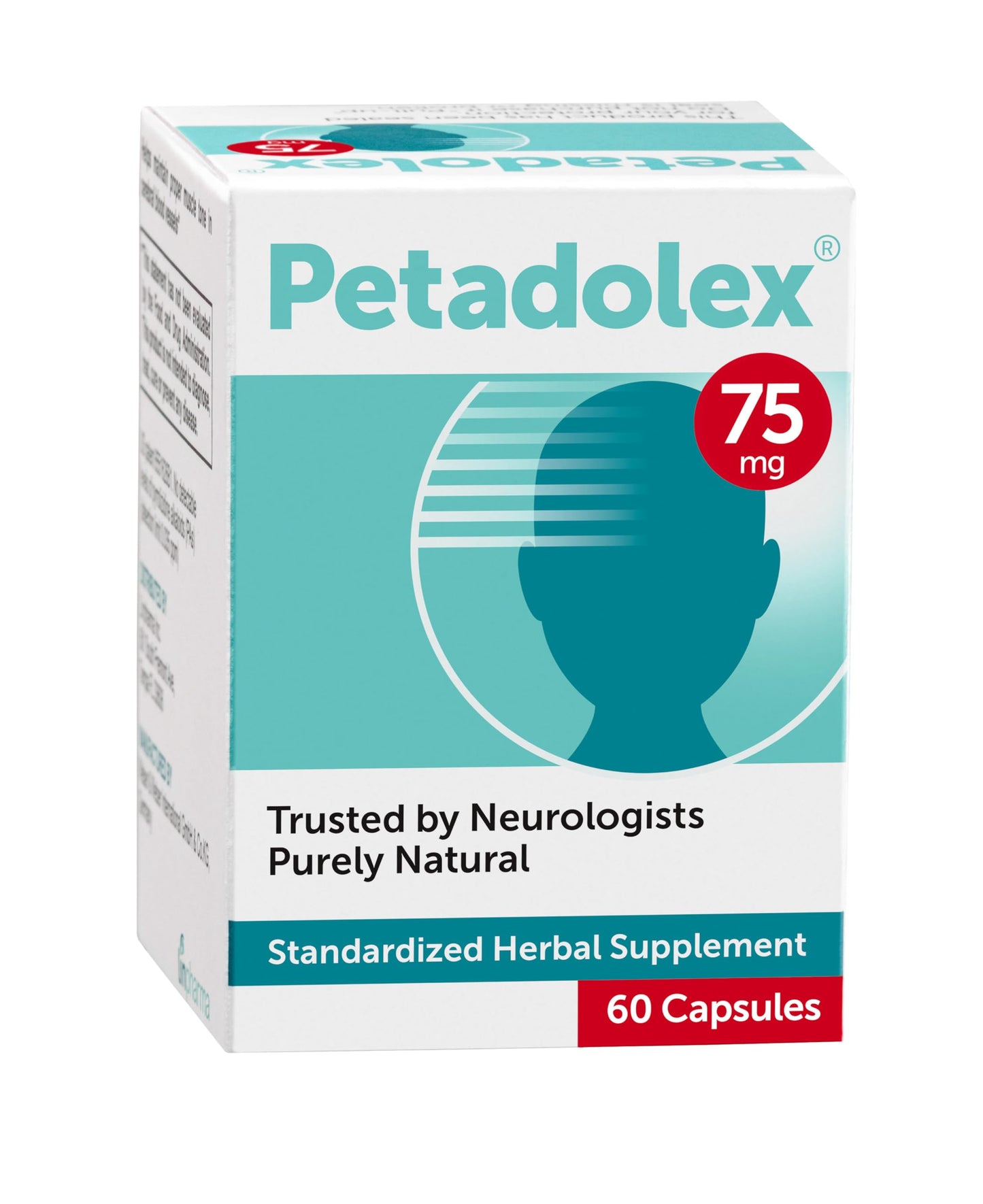 Petadolex - Migraine Relief - Patented Butterbur Root Extract, 75mg PA-Free Butterbur Extract PetadolexBuy Supplements Australia